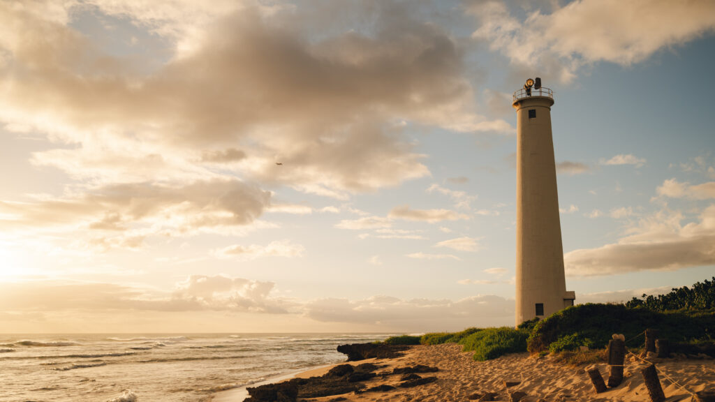 Proposal session at Barbers point light house